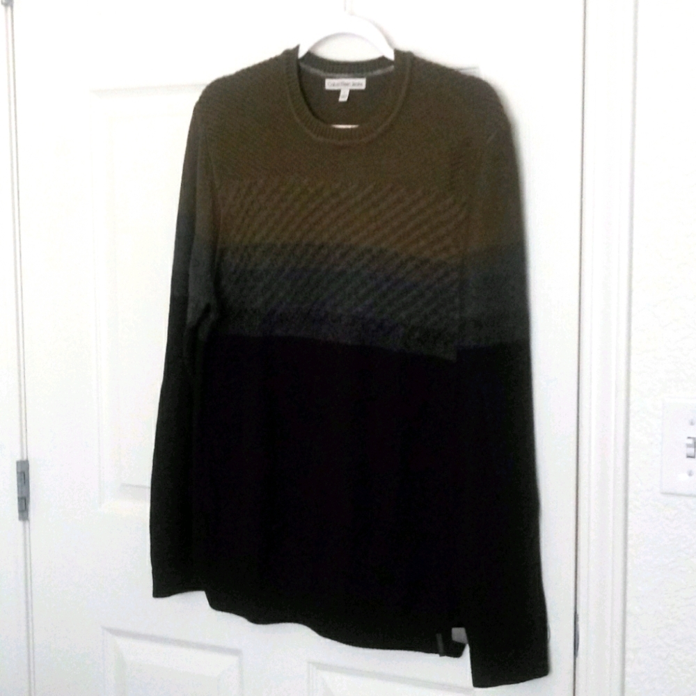 Calvin Klein Jeans knit sweater multicolor size L